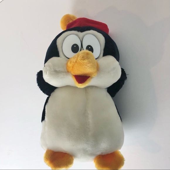 Chilly Willy Penguin Plush 1989 Vintage Walter Lantz 9.5”